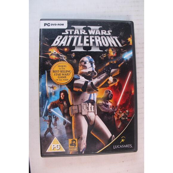 Star Wars: Battlefront II PC DVD-ROM 2005 Complete CIB With Manual VINTAGE - Picture 1 of 9